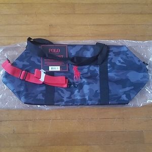 New Camo Print Polo Duffel Bag!!!